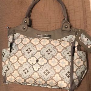 Petunia Pickle Bottom City Carry All in Blue